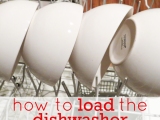 How to Load the Dishwasher {so all of the dishes come out clean}